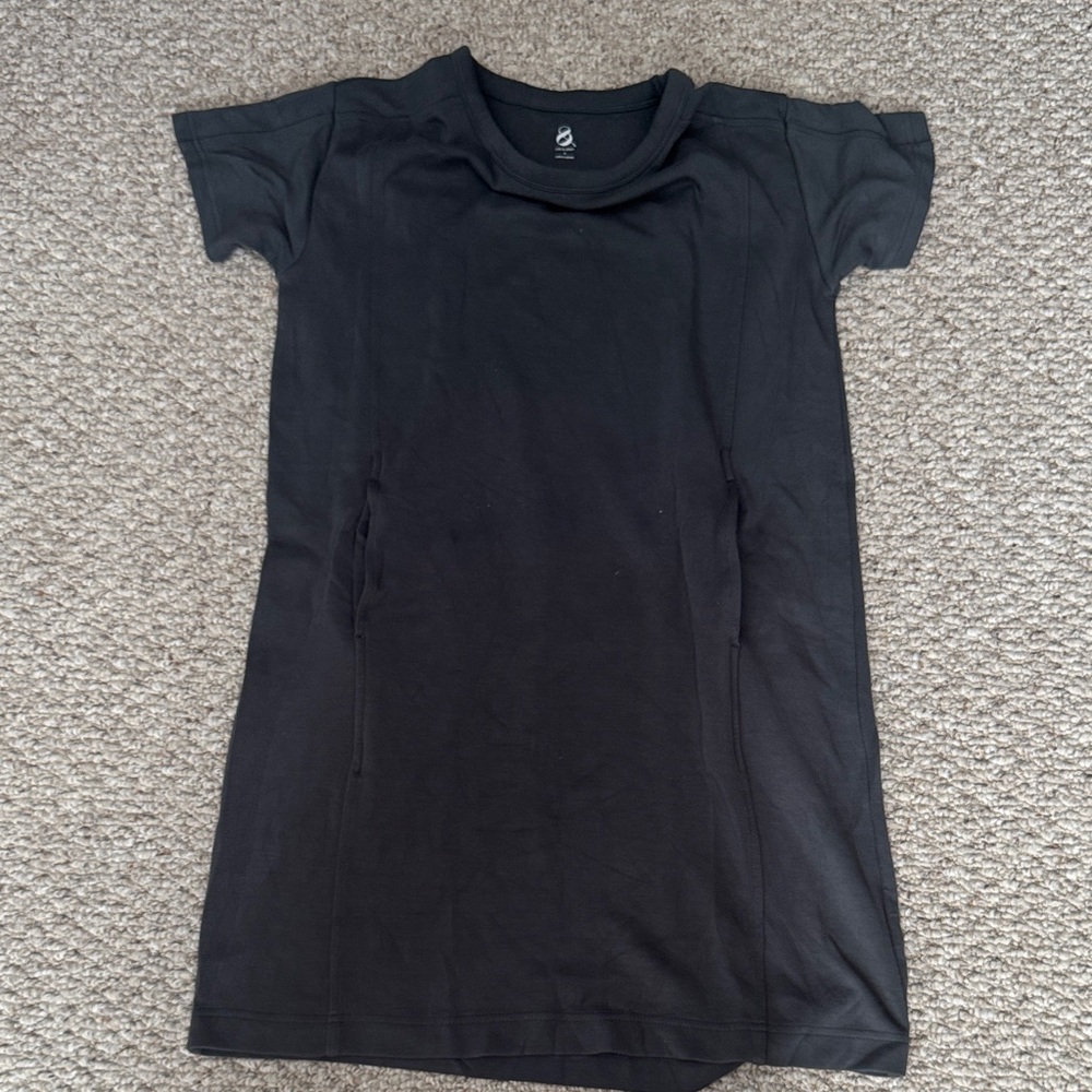 Lou & Grey Gray T-Shirt Dress
